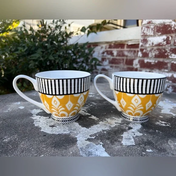 Portabello By Inspire Tea Cup Designed in England Bone China 16oz - Picture 2 of 13